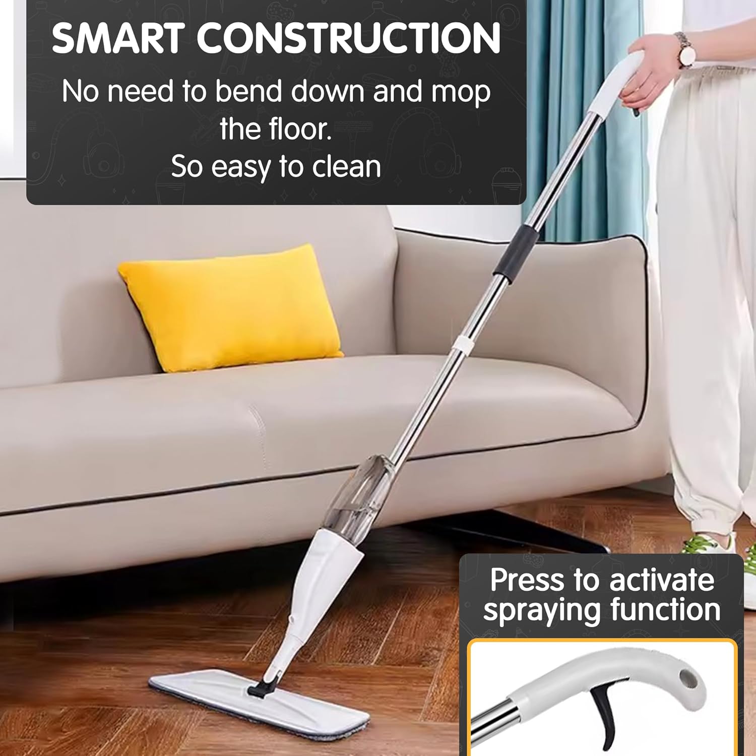 Microfiber Spray Mop