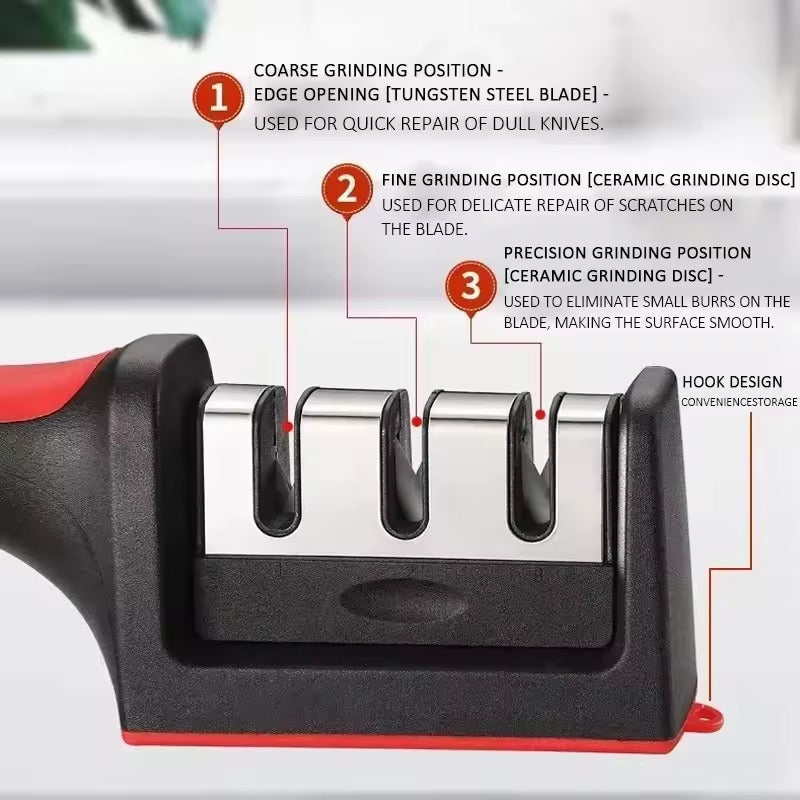 3 in 1 Knife Sharpener