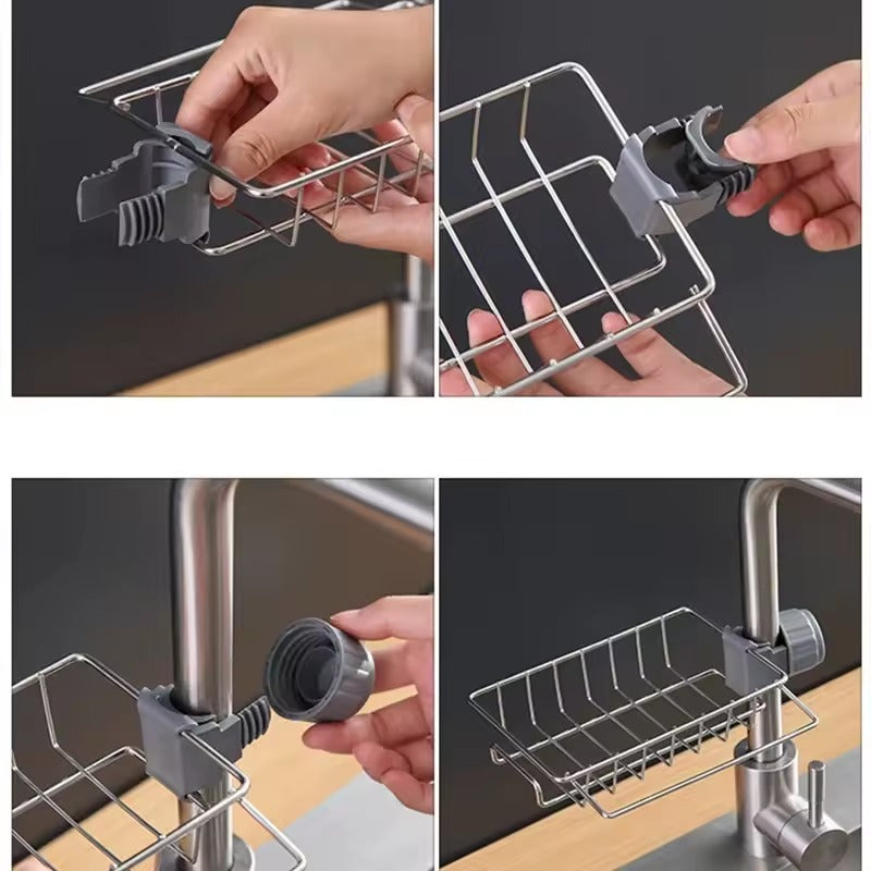 Detachable Faucet Drain Rack