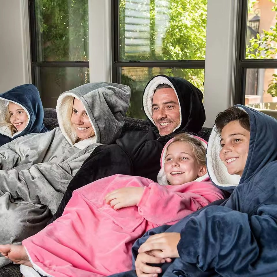 Cozy Hoodie Blanket