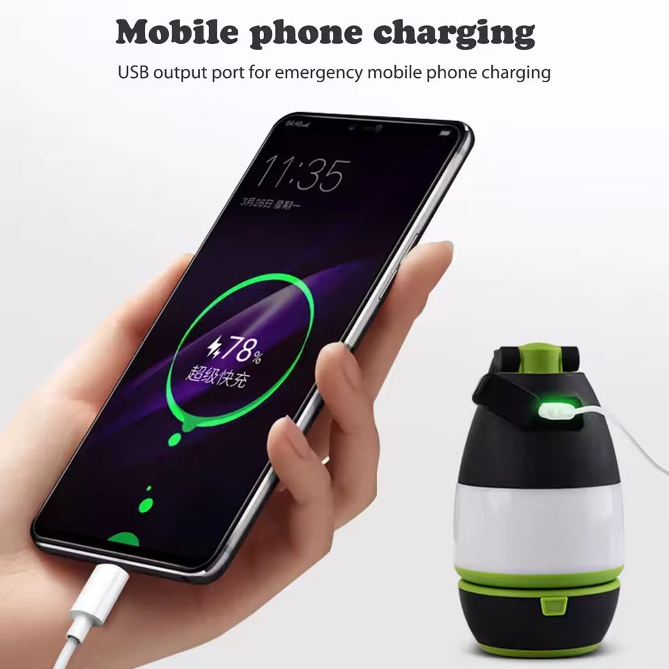 4-in-1 Rechargeable Camping Light