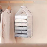 Hanging Wardrobe Organizer (6 Layers)