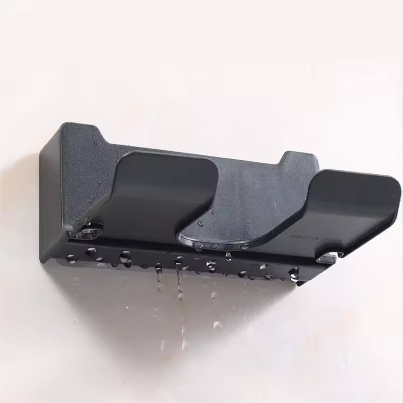 Wall-Mounted Hair Dryer Holder