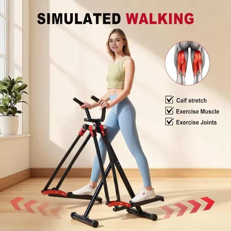 Foldable Air Walker Exercise Machine