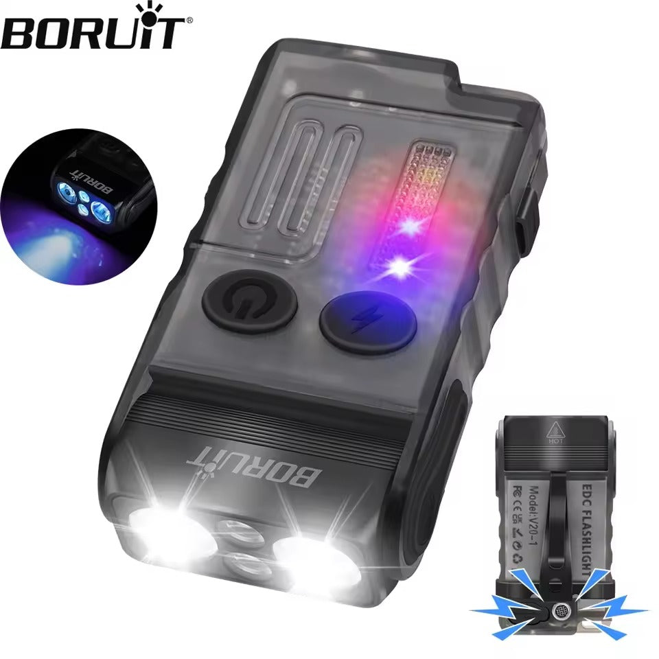 Boruit V20 UV Flashlight