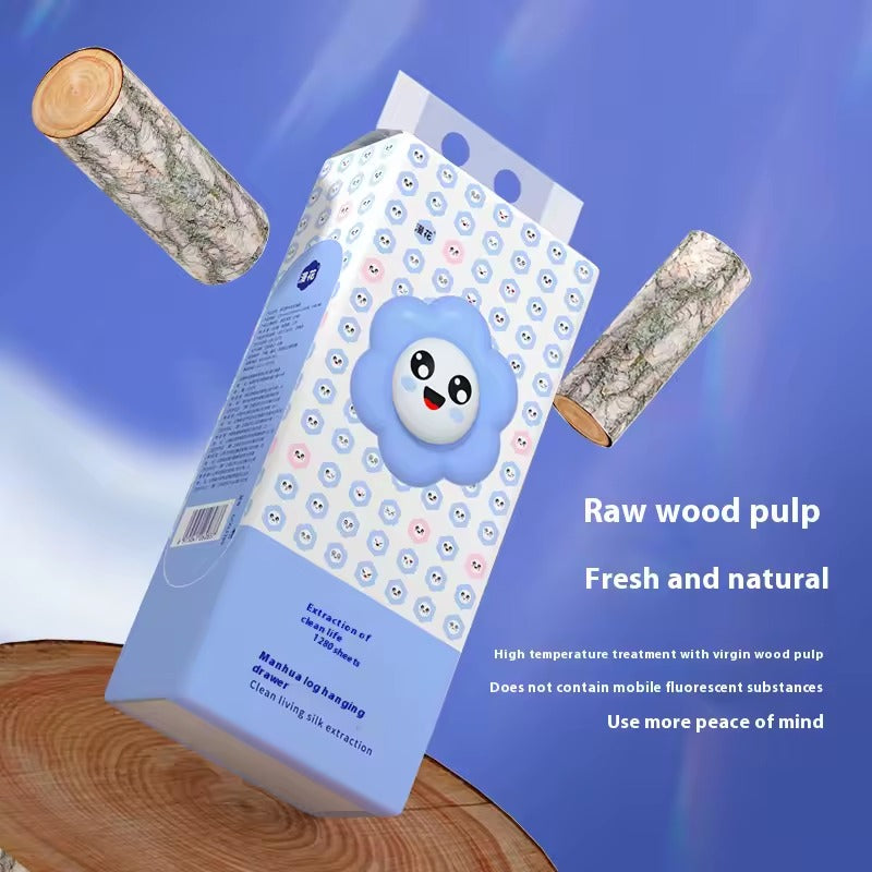 Hangable Tissue Box + 2 Hooks