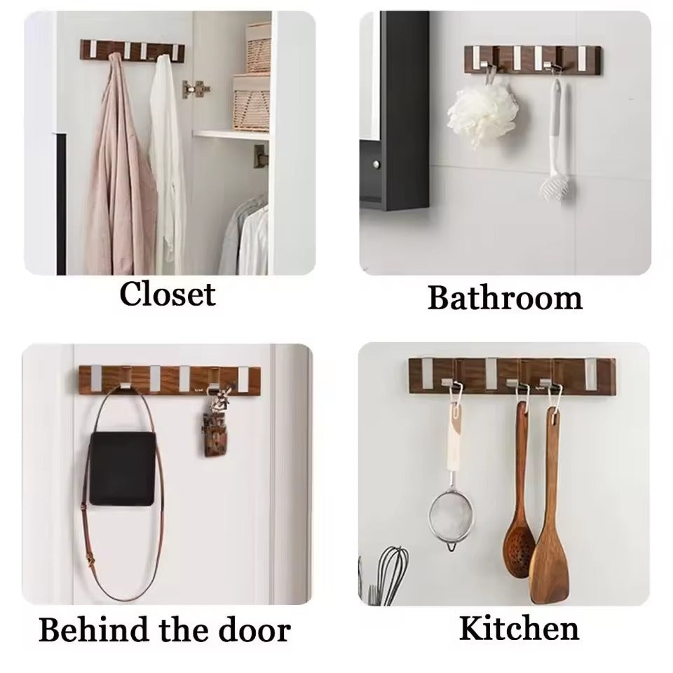 Plastic Brown Hook Rack