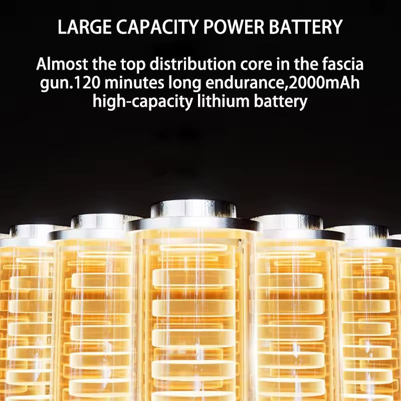 4 Headed Massage Gun