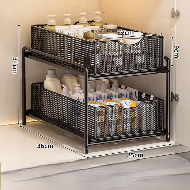 Sliding Under Sink Organizer