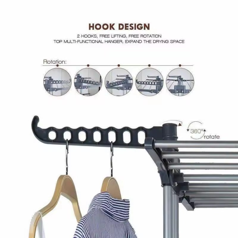 Foldable Multi-Layer Drying Rack