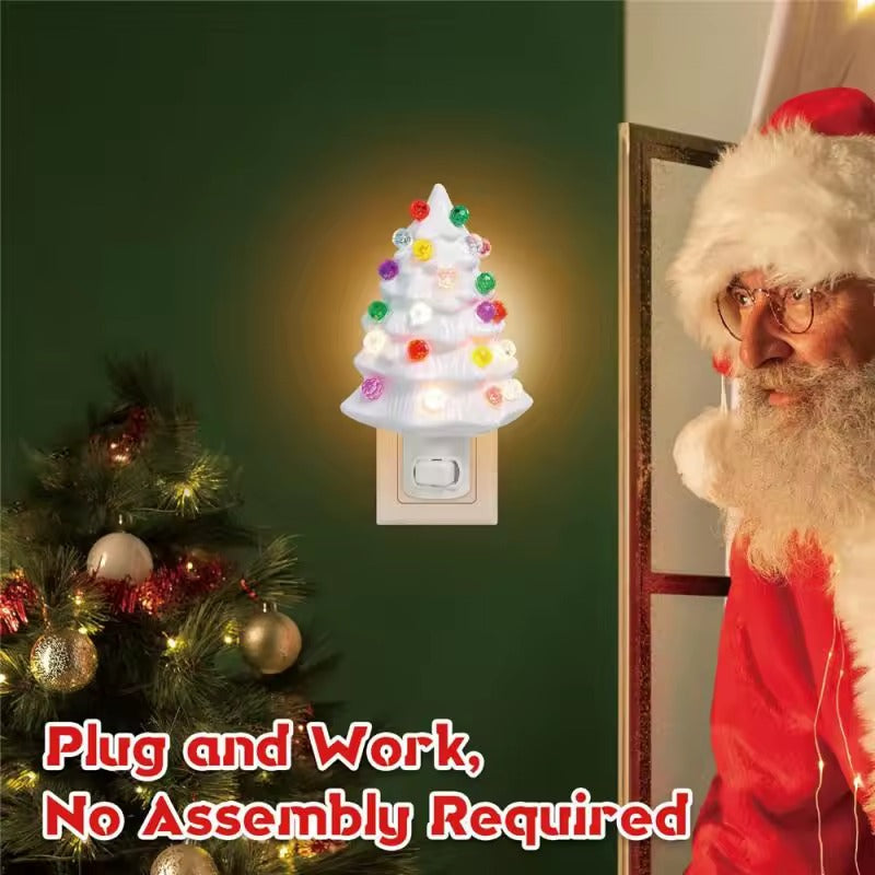 Wall Plug Christmas Tree