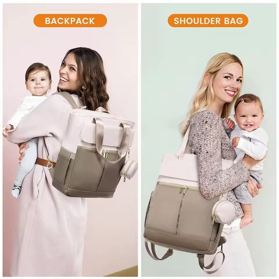 Multi-Functional Backpack with Small Bag