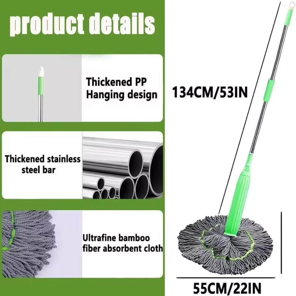 2 in 1 Self-Squeezing Mop