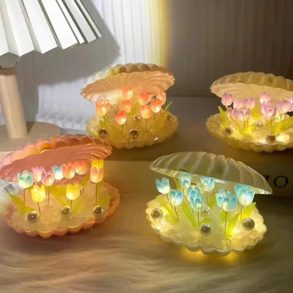Tulip Shell Night Light