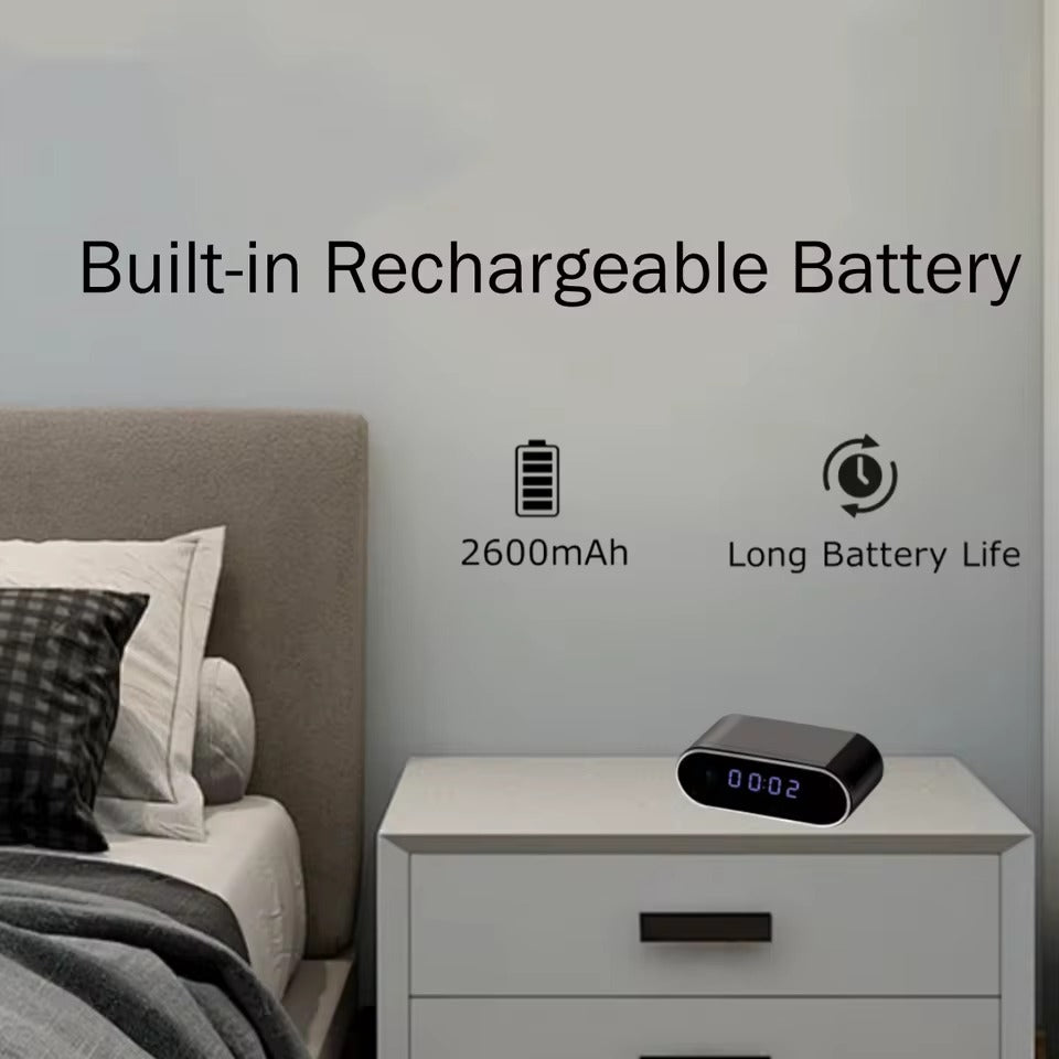 Spy Wifi Clock Camera