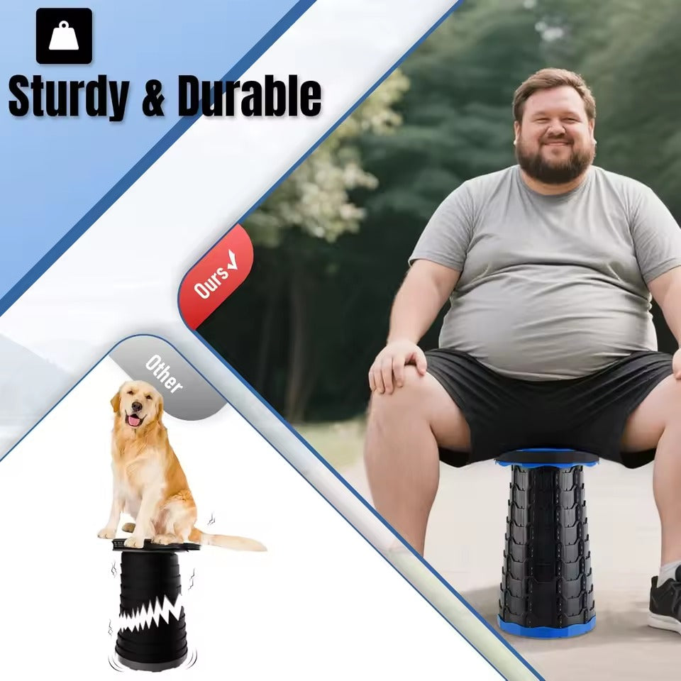 Portable Telescopic Folding Stool