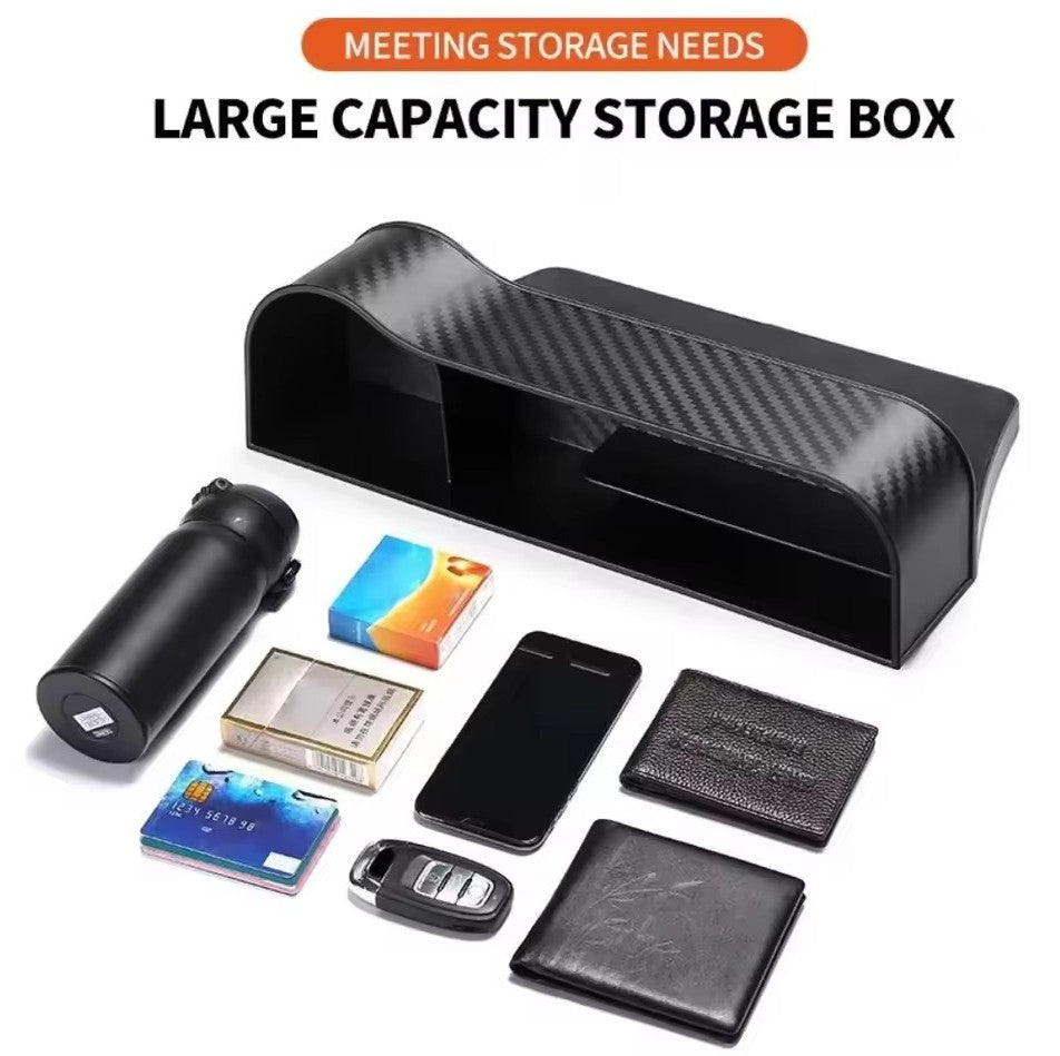 Carbon Fiber Car Seat Organizer