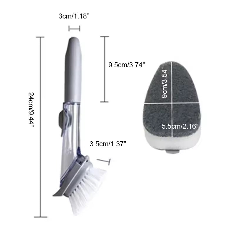 Soap Dispensing Dish Brush