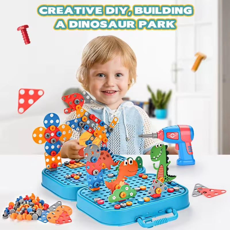 Kids Dinosaur Tool Set Game