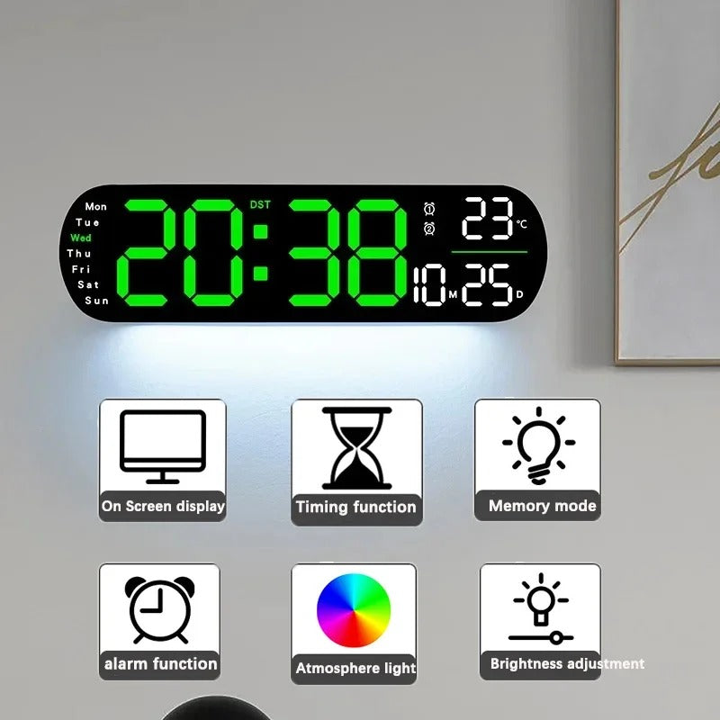 Smart LED Wall Clock