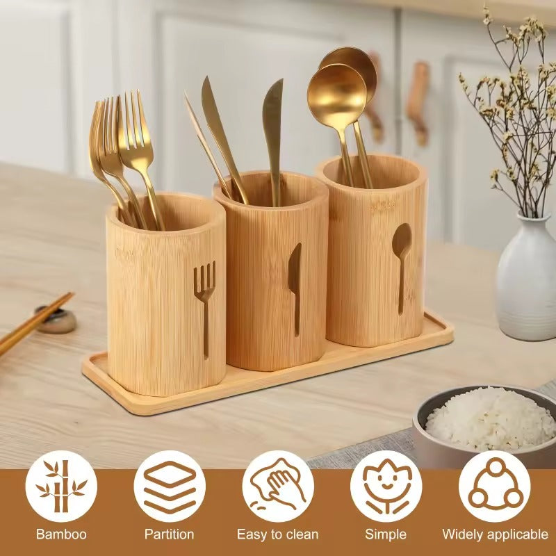 Multi-Slot Utensil Organizer