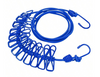 Elastic Clothesline with Clips