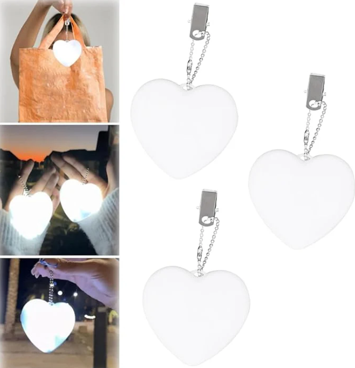 Heart Rechargeable Light