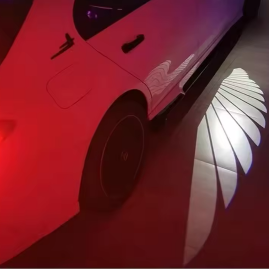 Car Angel Wings Light