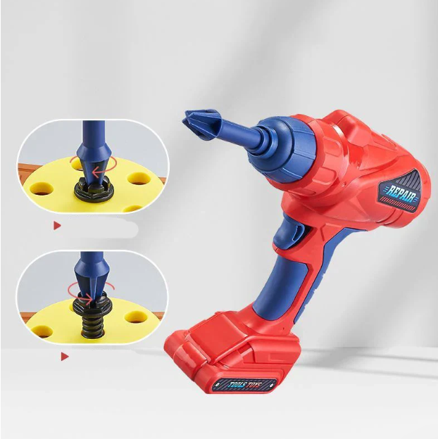 Portable Toolbox Toy Set