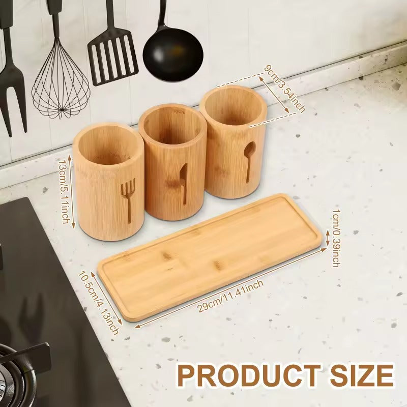 Multi-Slot Utensil Organizer