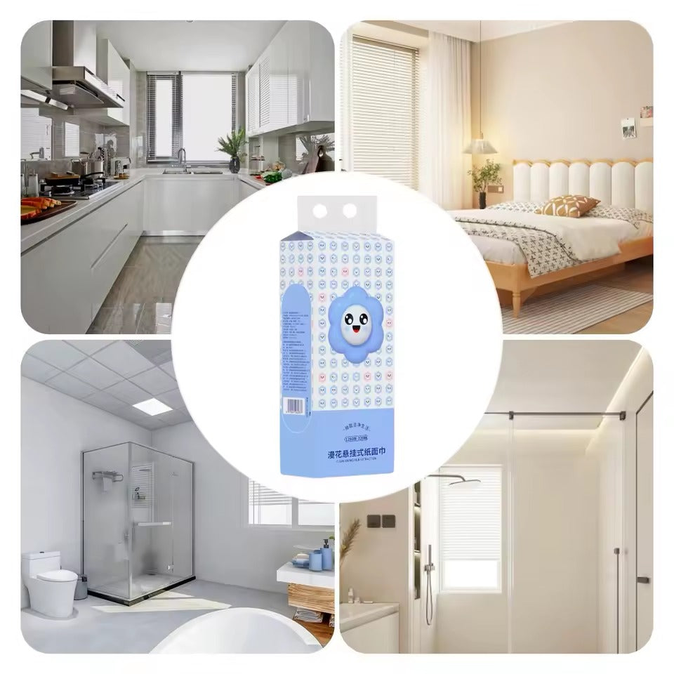 Hangable Tissue Box + 2 Hooks