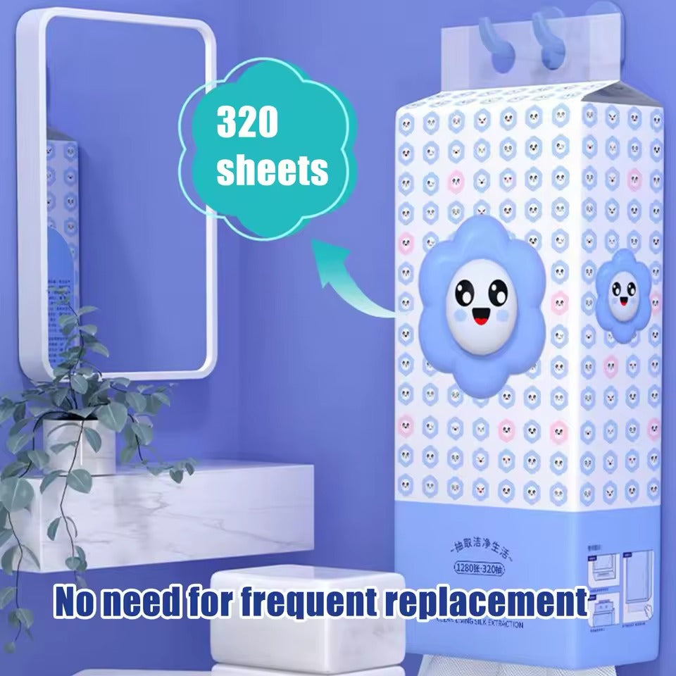 Hangable Tissue Box + 2 Hooks