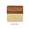 Marble & Acacia Wood Coasters