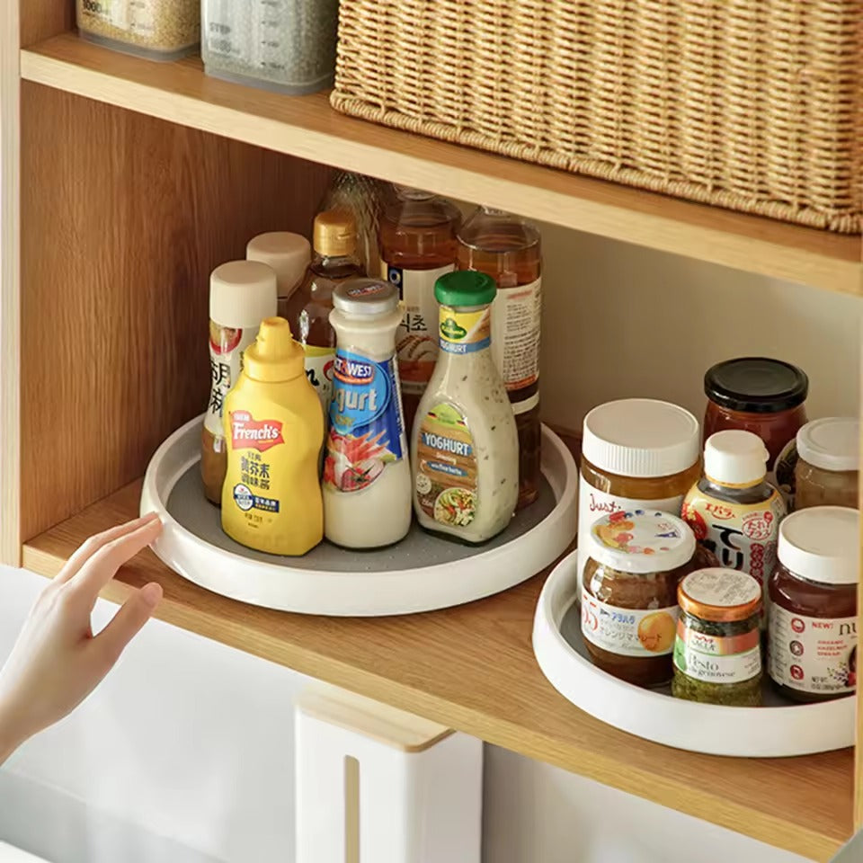 Rotating Kitchen Organizer Disk