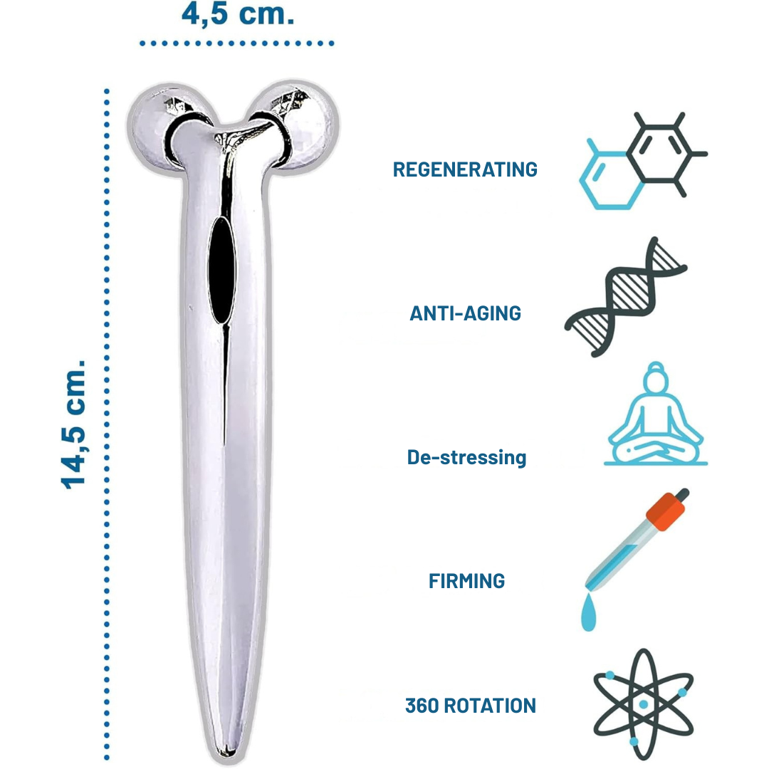 3D Face Roller Massager
