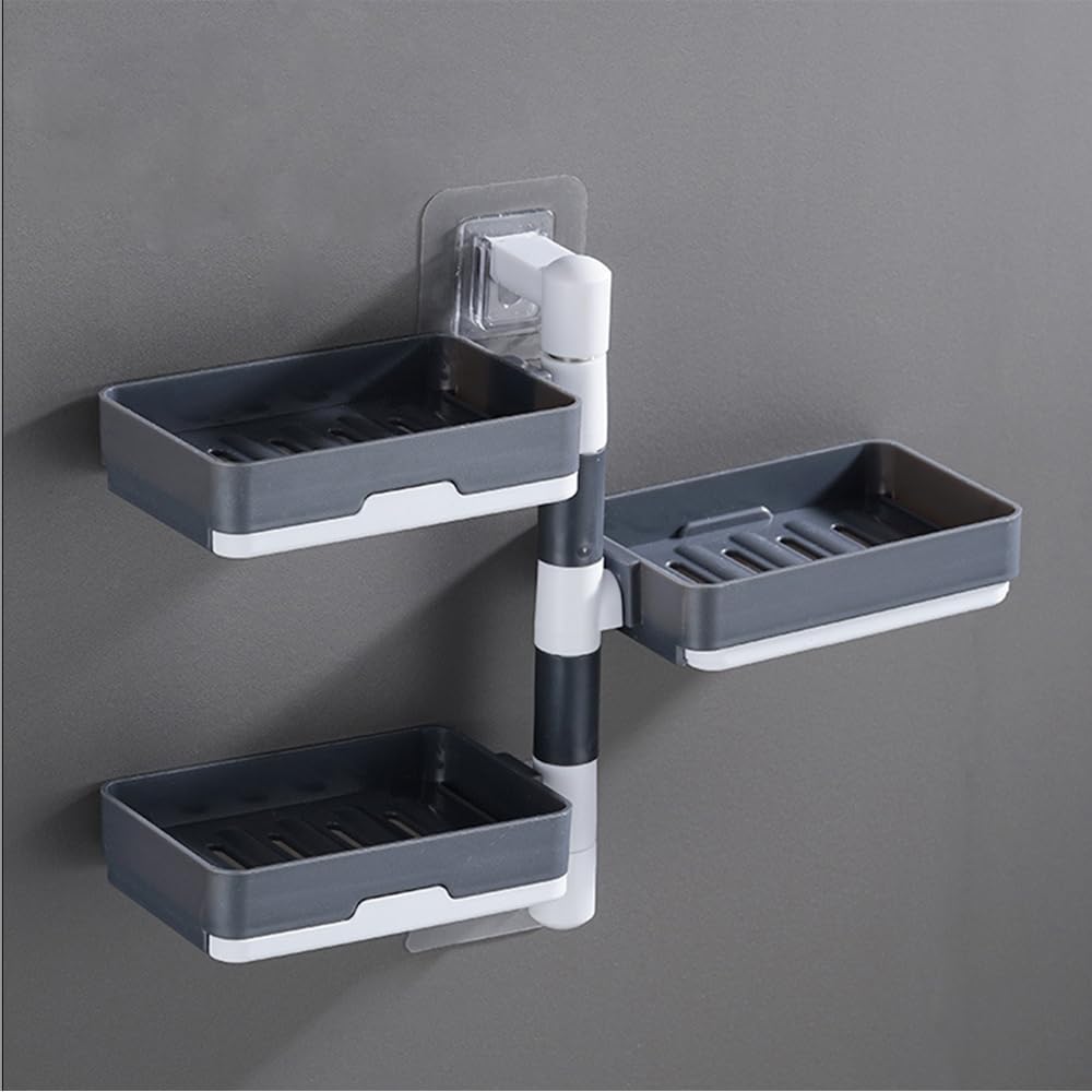 3-Layer Rotatable Soap Holder