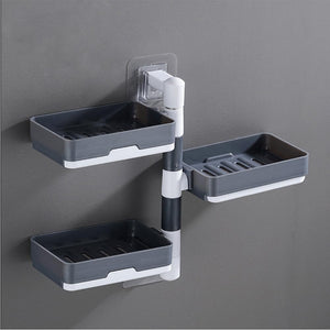 3-Layer Rotatable Soap Holder