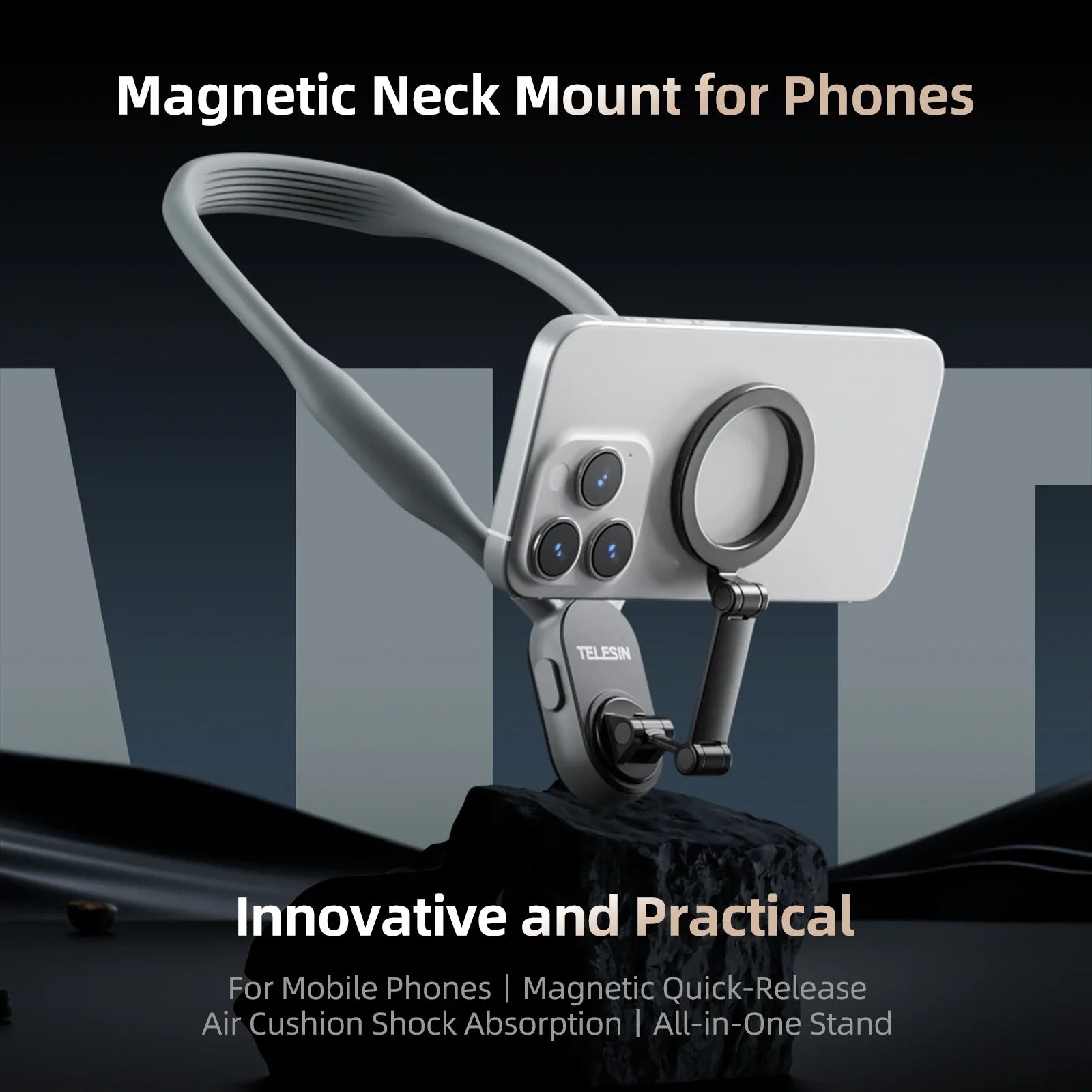 Phones Magnetic Neck Mount