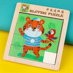 Animal Klotski Children Puzzle