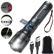 Powerful Rechargeable LED Flashlight