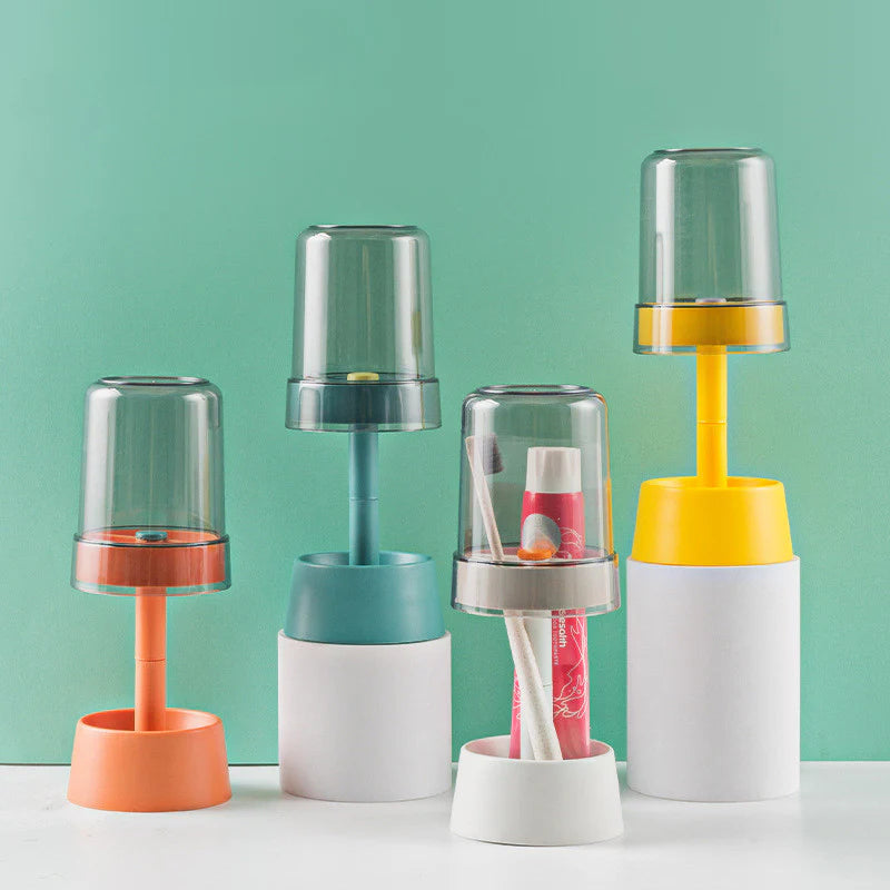 3 in 1 Toothbrush Holder Stand