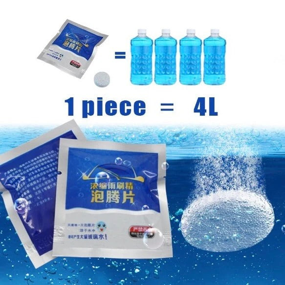 Glass Anti Friction Cleaning Tablets (Pack Of 10)