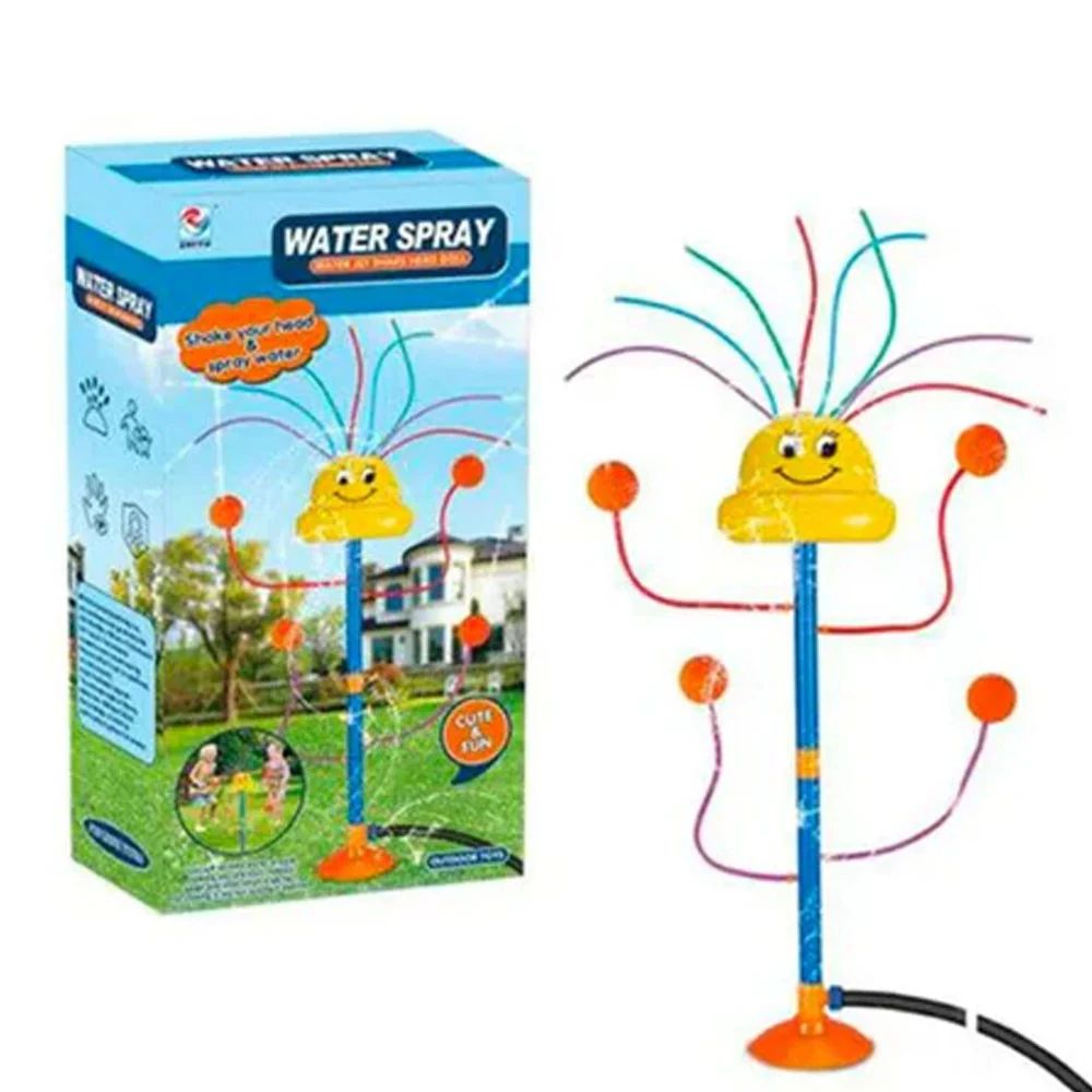Colorful Rotating Garden Sprinkler Toy