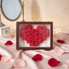 Heart Rose LED Frame