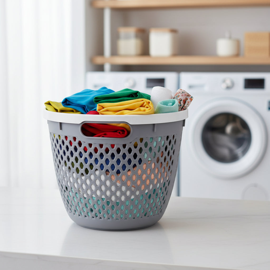 Ventilated Plastic Storage Basket