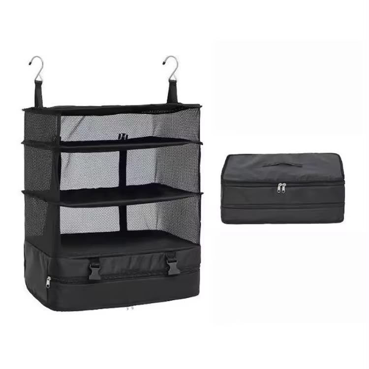 Foldable Hanging Travel Shelves Organizer