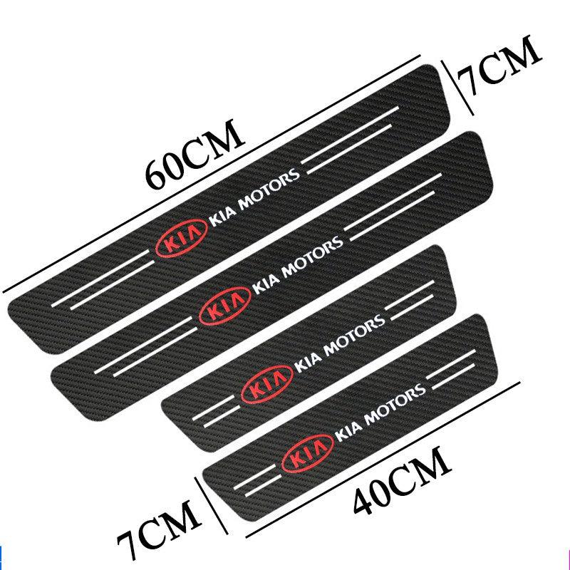 Carbon Fiber Car Stickers (Set of 4 Doors) - 961stores
