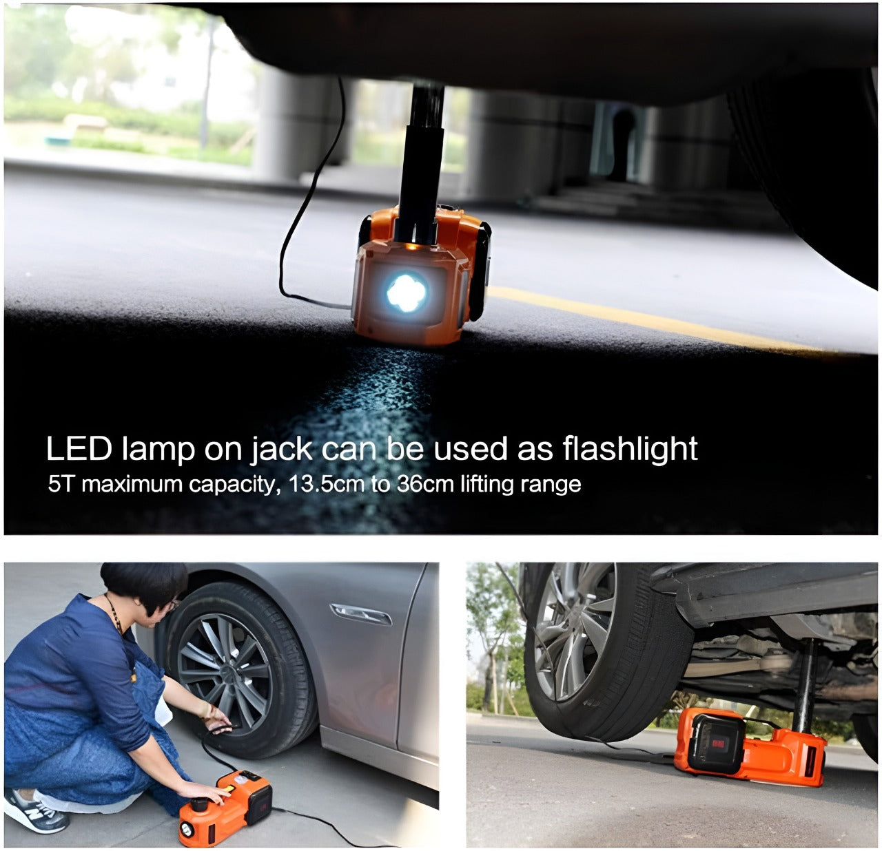 12 in 1 Electric Car Jack