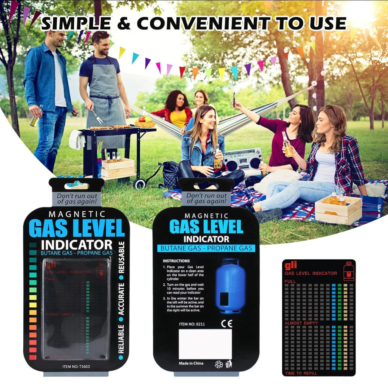 Magnetic Gas Level Indicator