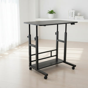 Adjustable Rolling Side Table